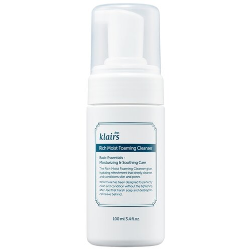 Dear, Klairs Пенка для умывания Rich Moist Foaming Cleanser