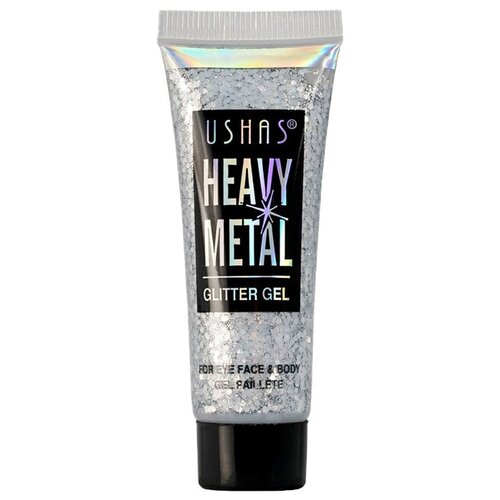 Ushas Глиттер Heavy Metal, 20 г