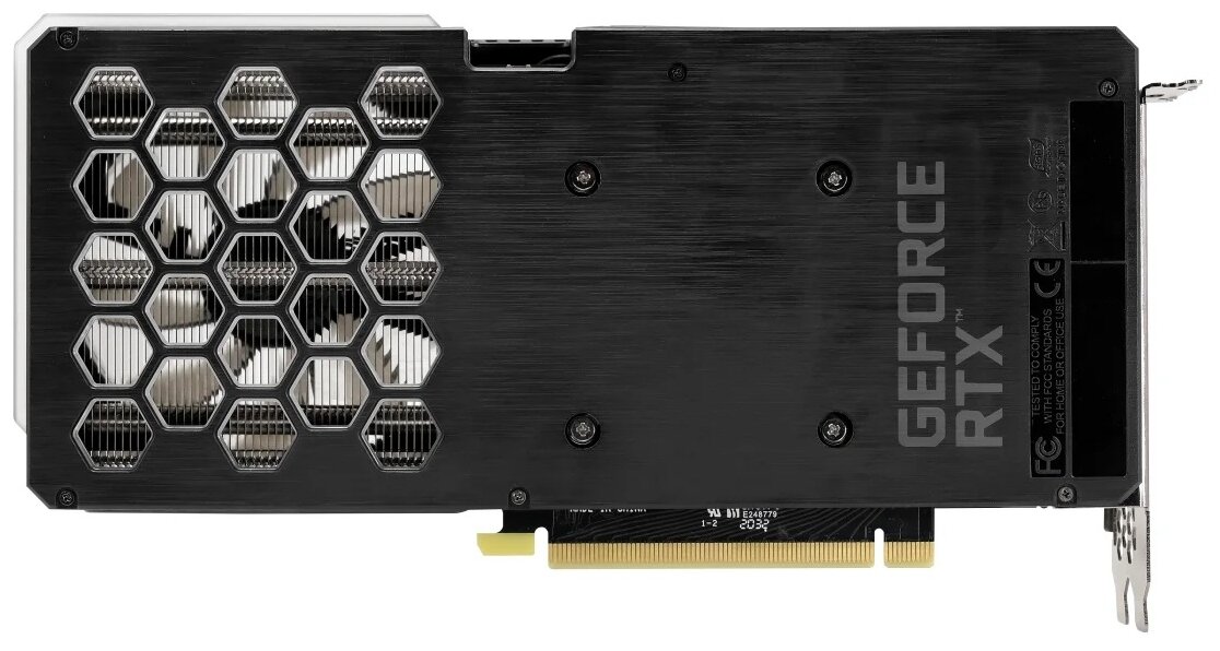 Видеокарта Palit GeForce RTX 3060 Ti Dual OC 8GB LHR (NE6306TS19P2-190AD V1)