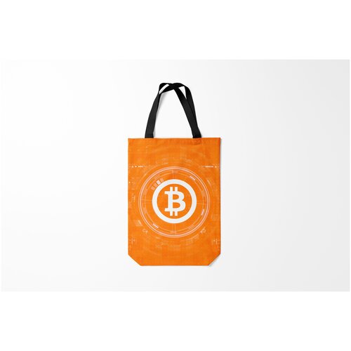 Сумка-шоппер / 31х42 см / Мемы / Биткоин и другие криптовалюты BITCOIN