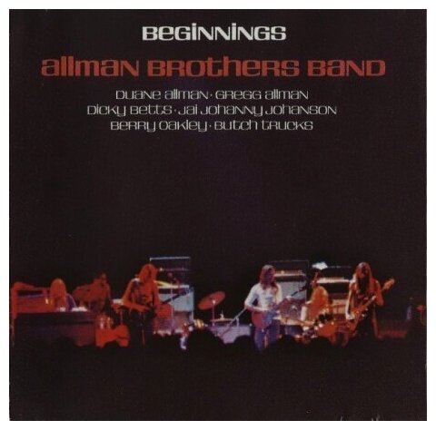 Компакт-Диски, Capricorn Records, THE ALLMAN BROTHERS BAND - Beginnings (CD)