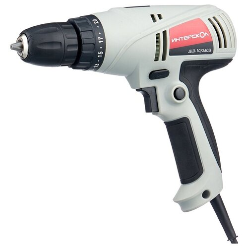 Машина ручная сверльиная дрель шуруповерт ИНТЕРСКОЛ ДШ-10260Э 400000₽