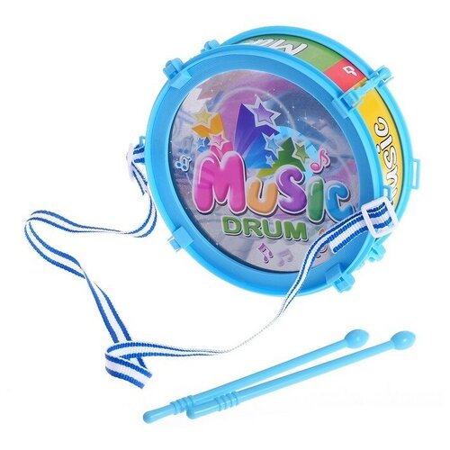 Игрушечный барабан Music drum, световые эффекты, детский,