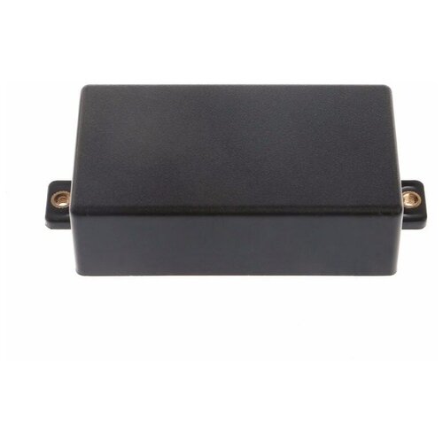 Крышка звукоснимателя для хамбакера PARTS, черная пластиковая с регулировкой