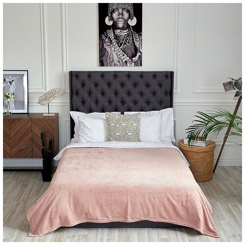 фото Плед "сицилия" персиковый, 200*220 см bozhong home textile