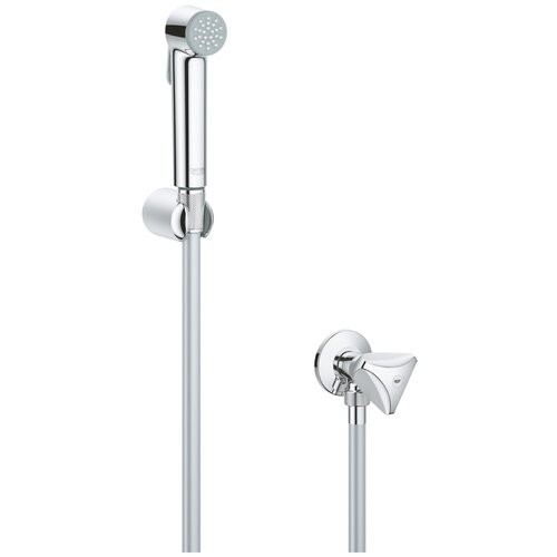 Душевой комплект Grohe Tempesta-F Trigger Spray 30 27514001, хром хром 1250 мм 1 шт настенный держатель для душевой лейки с 2 крючками и креплением на 360 °