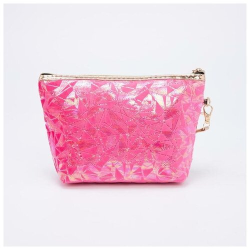 фото Косметичка на молнии, цвет малиновый бренд ко
