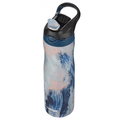 фото Термос-бутылка contigo ashland couture chill 0.59л. синийбелый 2127881