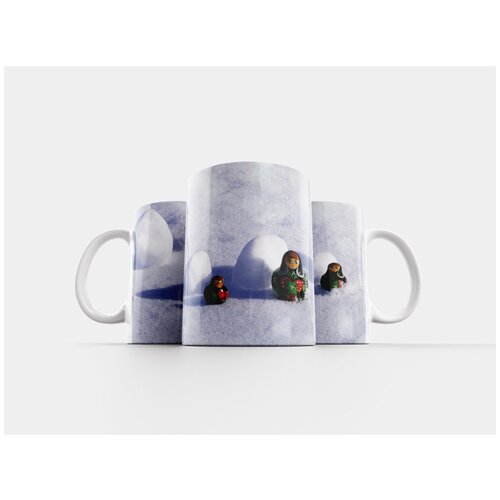 фото Кружка "зима, снег, холодный" 320 мл lotsprints