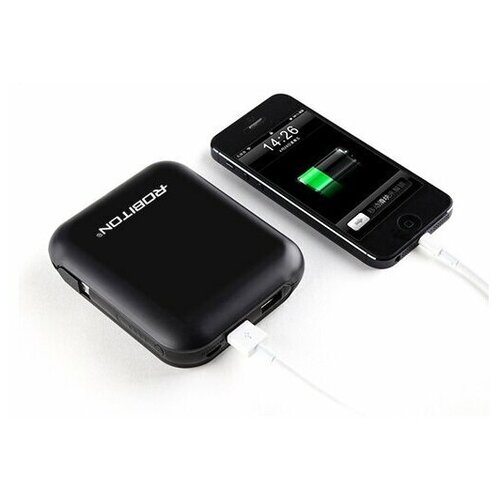 Внешний аккумулятор Robiton Power Bank Li104-K Black 144900₽