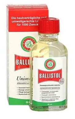 Масло оружейное Klever-Ballistol Oil (50 мл)