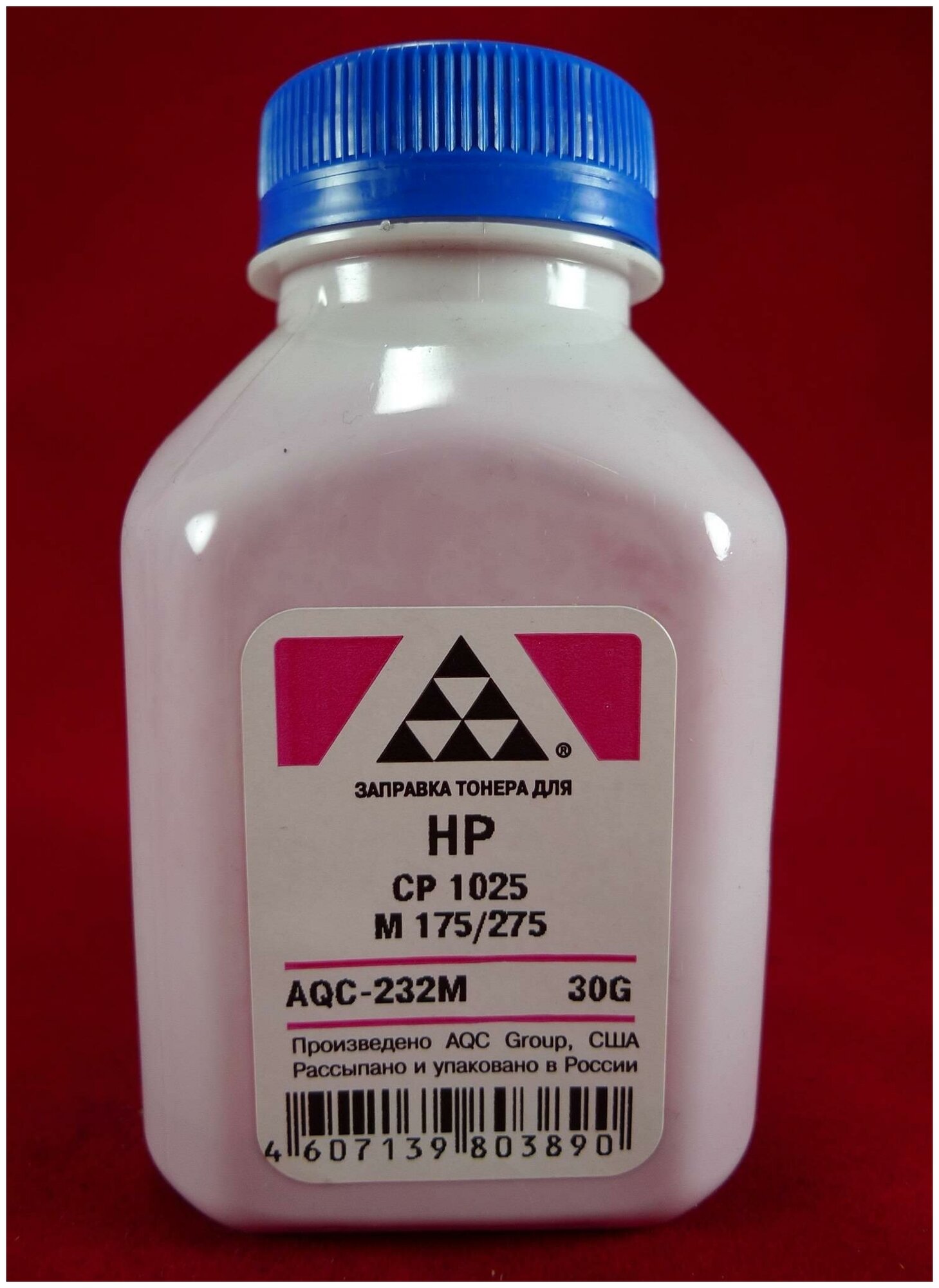 Тонер HP CP 1025, M 175, 275 Magenta (фл. 30г) AQC {AQC-232M}