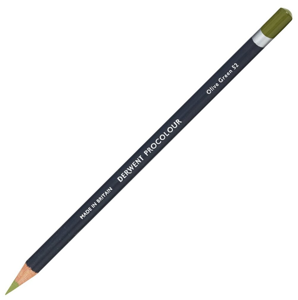 Цветные карандаши Derwent Карандаш цветной Procolour 52 Зеленый оливковый
