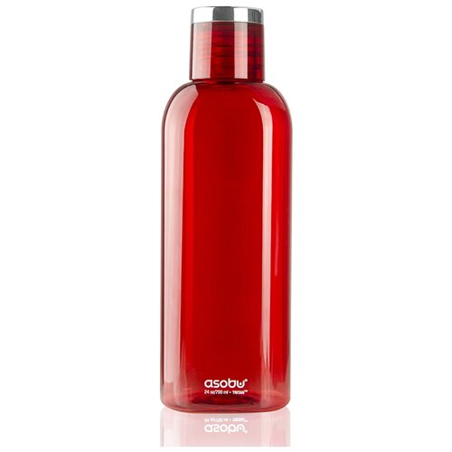 Бутылка Asobu Flip Side, 700 мл, красный термобутылка asobu alpine flask шоколадная tmf2 chocolate