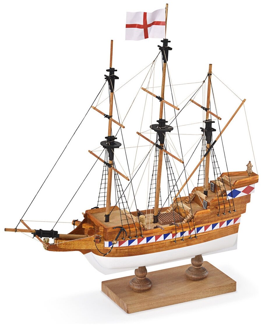 Сборная модель корабля Amati Elizabethan Galeon (Галеон), Масштаб 1:135, AM600-02-RUS