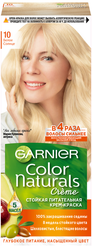 Garnier Стойкая питательная крем-краска для волос "Color Naturals", оттенок 10, Белое солнце