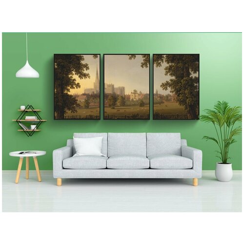 фото Набор модулных постеров для интерьера "джон гилберт, изобразительное искусство, артистический" 60x90 см. в тубусе, без рамки lotsprints