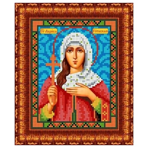 фото Набор для вышивания каролинка кбин 5006ч св. лариса готфская