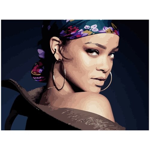 Картина по номерам на холсте Rihanna - 235 картина по номерам на холсте rihanna 227 30x40