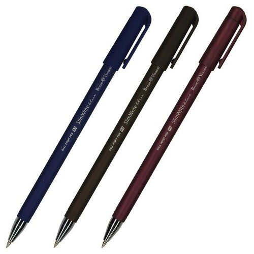 Ручка шариковая SlimWriteORIGINAL 0.5 мм,син(3цв.кор)20-0006