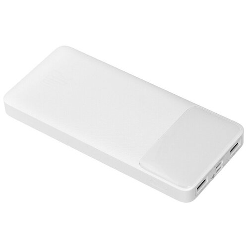Портативный аккумулятор BASEUS Bipow Digital Display 20W, 3A, 10000 мА⋅ч, белый, PPDML-L02