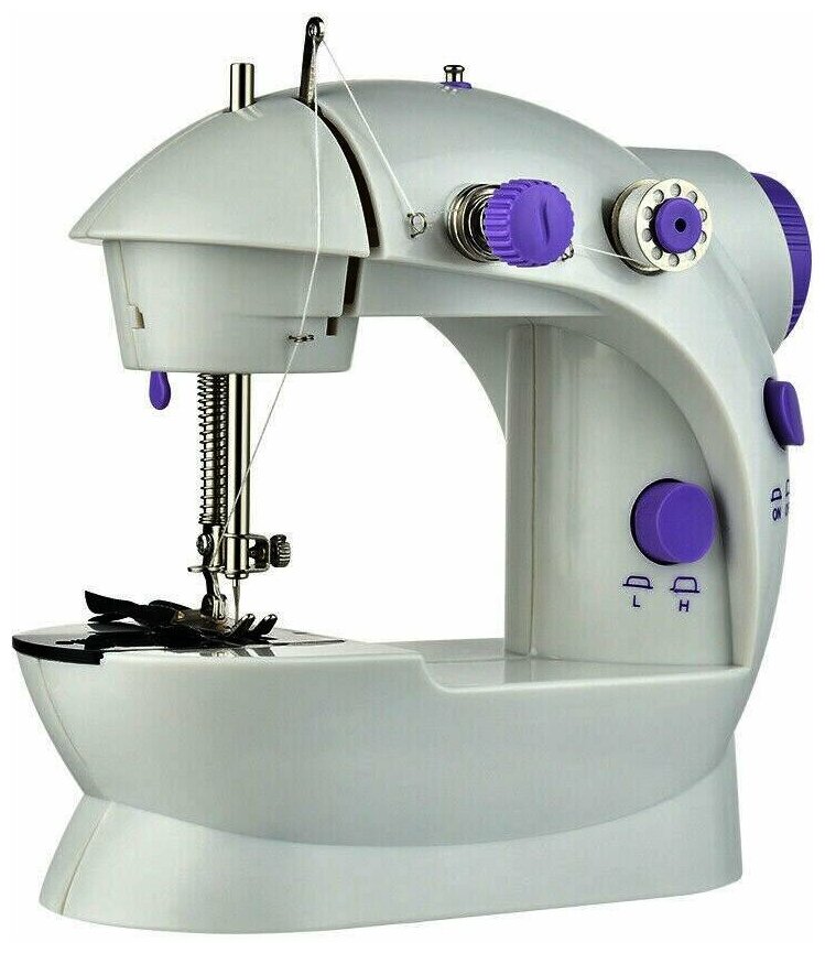 Швейная Мини Машинка Mini Sewing Machine / Швейная машинка / Портативная швейная машинка / Компактная швейная машинка / Рукодельница / Luoweite - фотография № 9