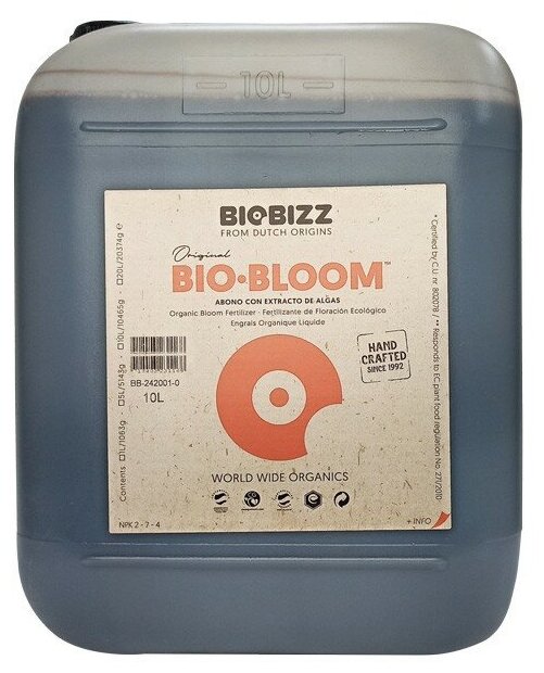 Удобрение Bio-Bloom BioBizz 10 л - фотография № 2