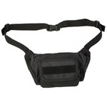 Сумка поясная, тактическая Tactical Sling Bag, 2,2 л , цвет чёрный - изображение