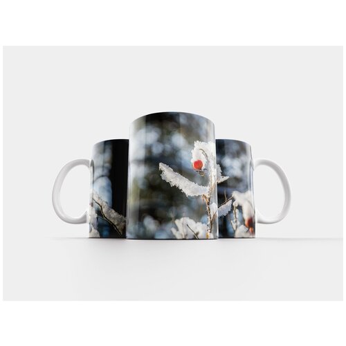 фото Кружка "природа, иней, зима" 320 мл lotsprints
