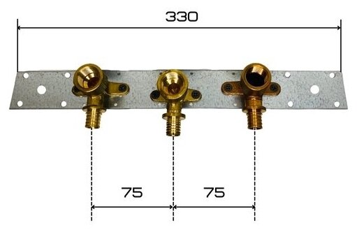 Кронштейн Т 75/150 плоский