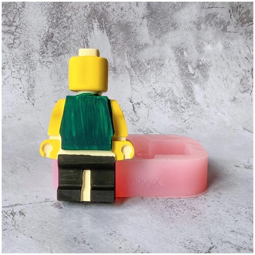 Силиконовый молд Лего