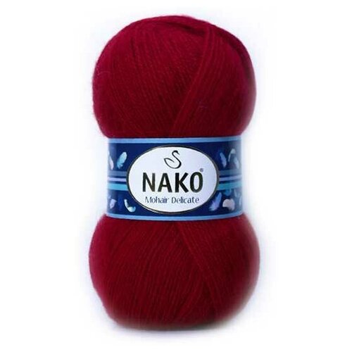 фото Пряжа nako mohair delicate | турция | 5шт упаковка | акрил: 85%, мохер: 5%, шерсть: 10%