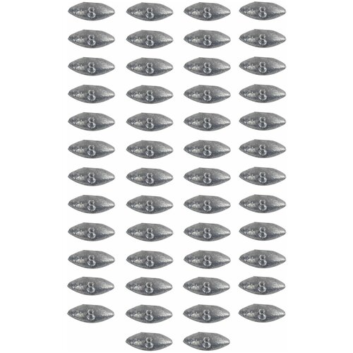 Грузило Оливки скользящие 8 грамм 50 шт