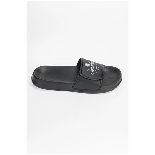 фото Шлепанцы crosby, размер 43, черный