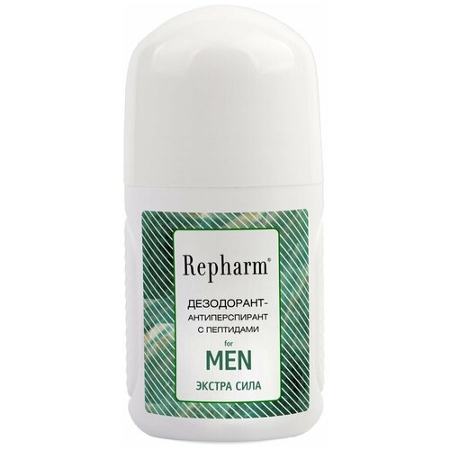 Repharm Дезодорант-антиперспирант с пептидами for men Экстра сила 80 мл