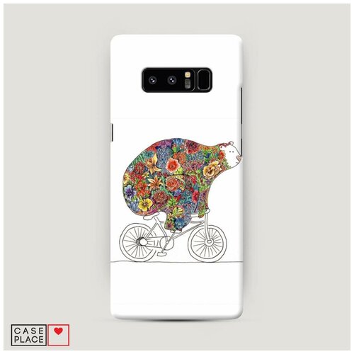 фото Чехол пластиковый samsung galaxy note 8 хобби велосипед 8 case place