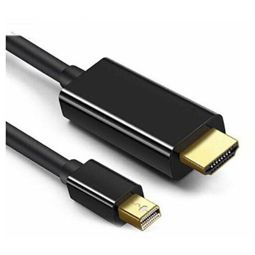 Аксессуар KS-is MiniDP - HDMI 1.8m KS-517-1.8 эластичный пружинный левый и правый угловой 90 градусов мини hdmi совместимый с hdmi совместимый кабель hdtv для планшета и камеры