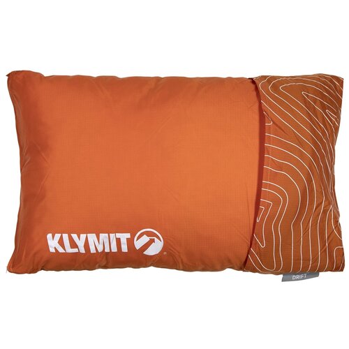 Подушка для кемпинга Klymit Drift Camp Pillow Large, оранжевая