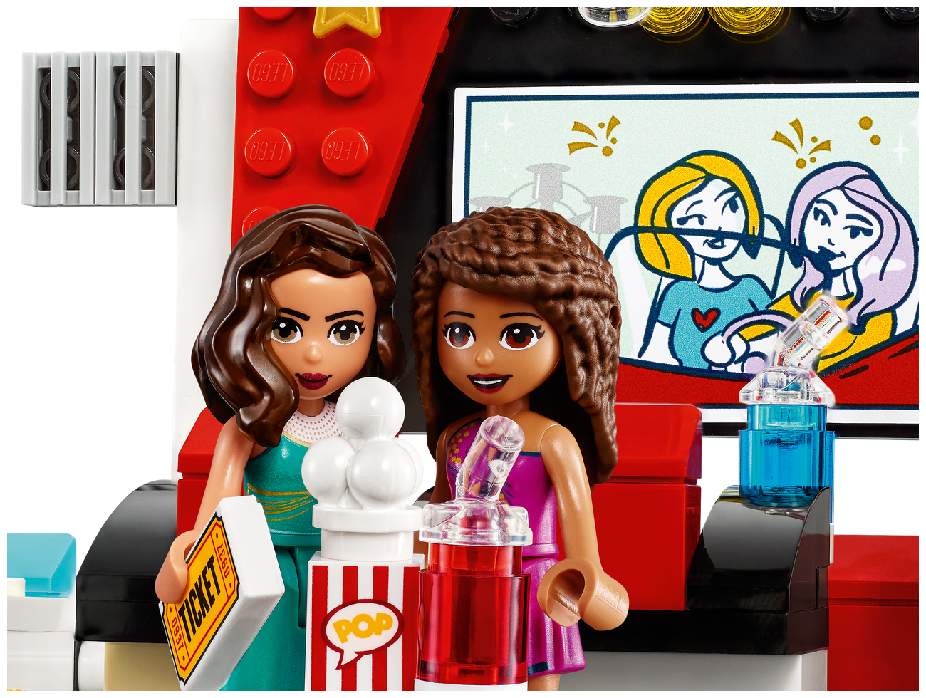 Конструктор LEGO Friends 41448 Кинотеатр Хартлейк-Сити - фото №7