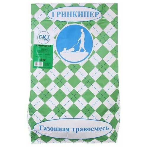 Газонная травосмесь Гринкипер Придорожная, 5 кг газонная травосмесьгородская 5 кг гринкипер 4383039