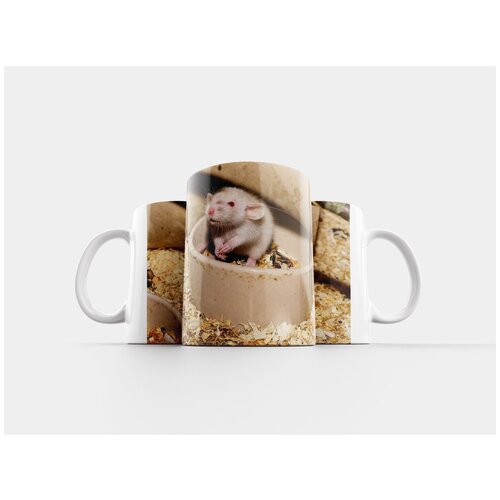 фото Кружка "крыса, милый, волк вниз" 320 мл lotsprints