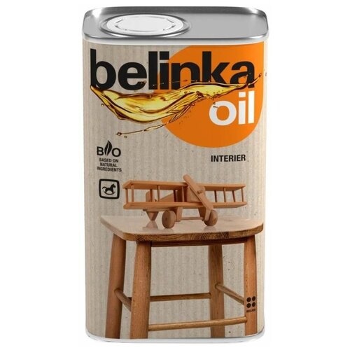 Масло для древесины BELINKA с воском д/внутр. р. INTERIER 0,5л