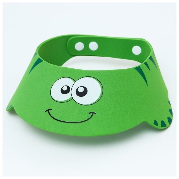 Козырек для мытья головы Roxy-Kids Зеленая ящерка, от 13.5 до 17 см - фотография № 17