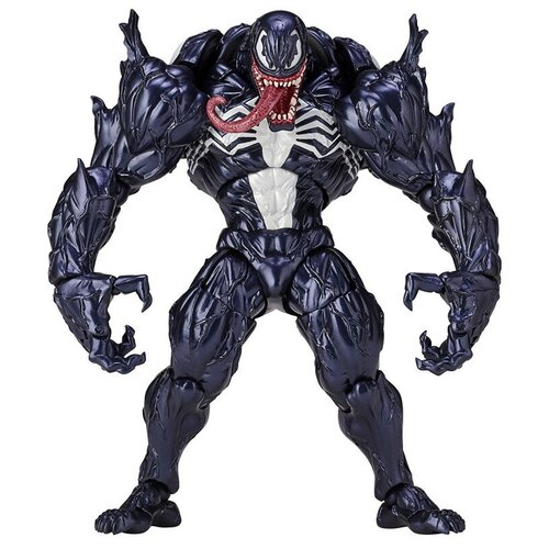 фигурка веном venom подставка маска кисти 16 см Фигурка Venom - Веном с аксессуарами (16 см)
