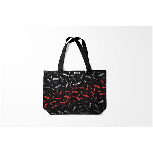 фото Сумка-шоппер / 46х35 см / геймерам / fortnite burnettie