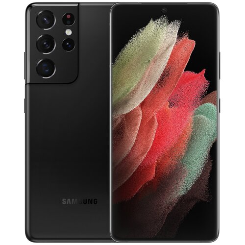 Б/у Смартфон Samsung Galaxy S21 Ultra 5G (SM-G998B) 16/512 ГБ, Серебряный фантом