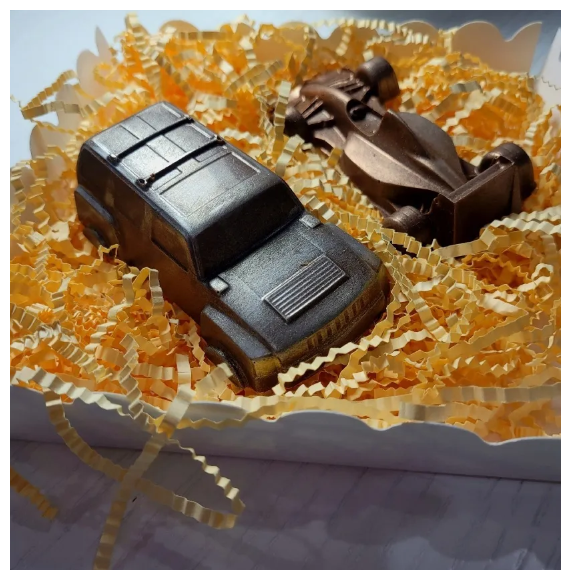 Шоколадный набор "Гонщик" / Подарок на 23 февраля - фотография № 3