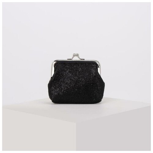 фото Кошелек на фермуаре, цвет черный noname