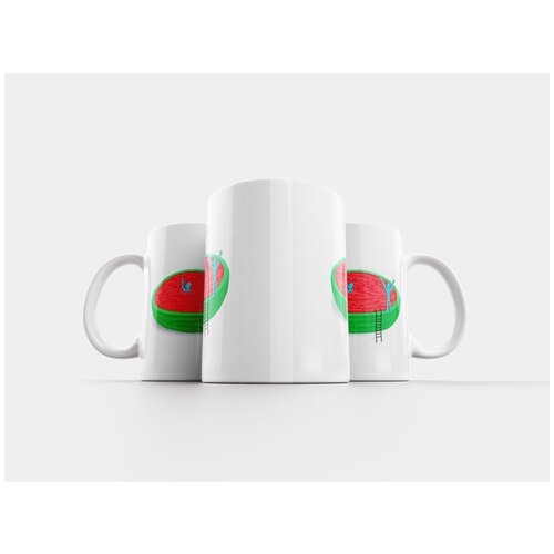 фото Кружка "сказка, арбуз, плавание" 320 мл lotsprints