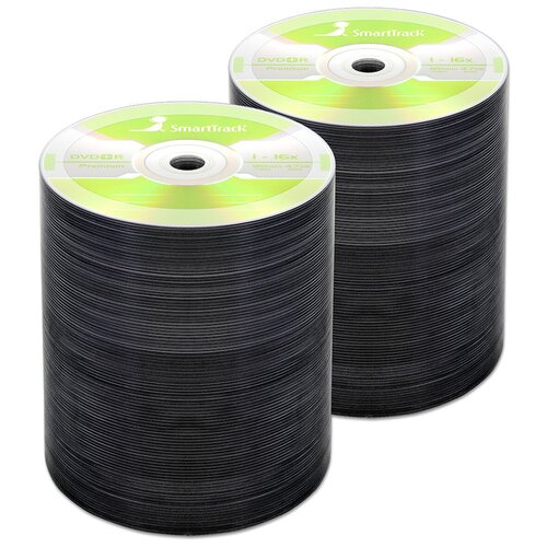 Диск DVD+R 4,7Gb 16x SmartTrack bulk, упаковка 200 шт.